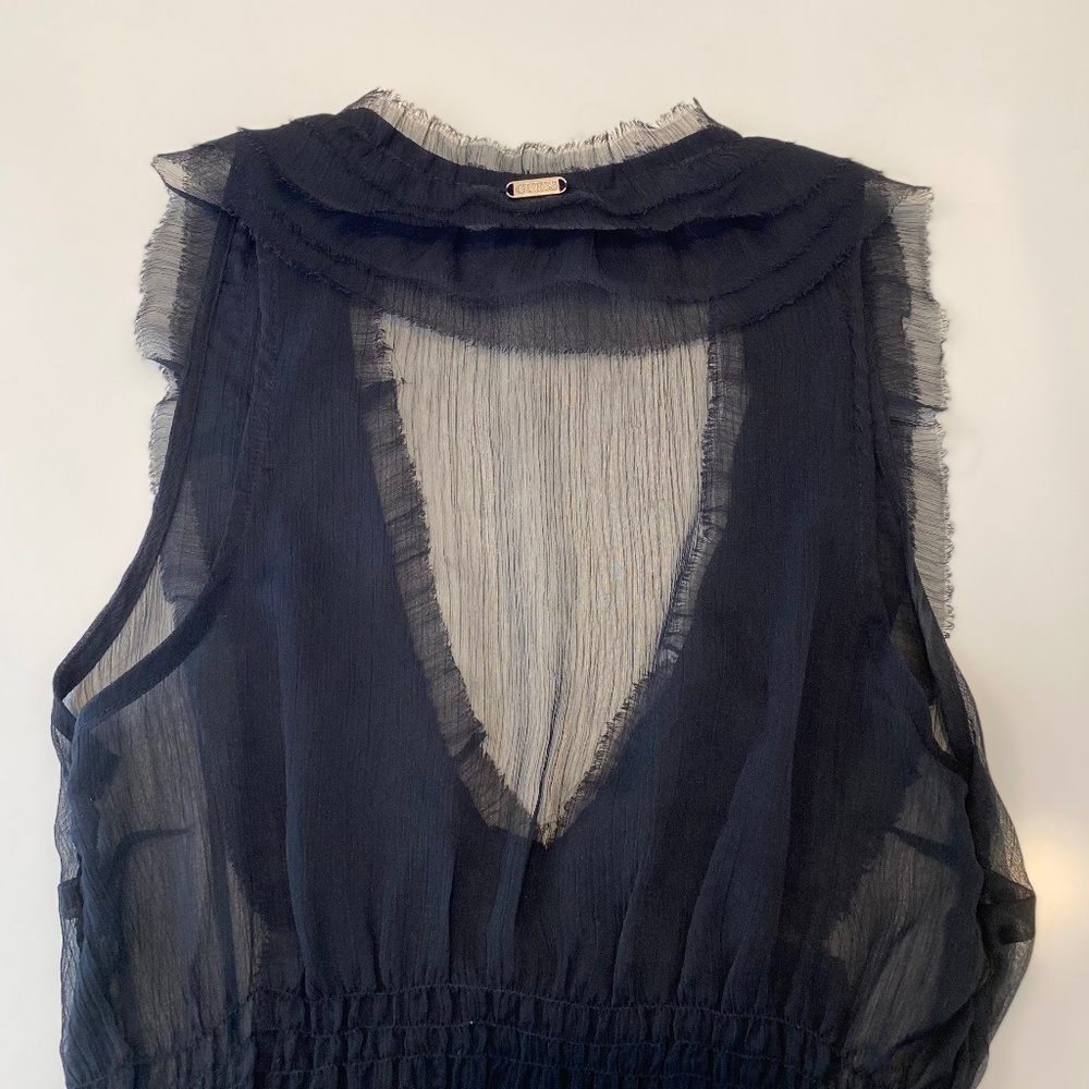 GUESS Sheer Top - Size S - Picture 8 of 10